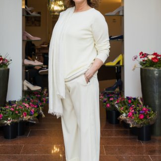 Fabiana Filippi top pullover pantalon shawl slippers lente zomer 2019 voorjaar hb mode