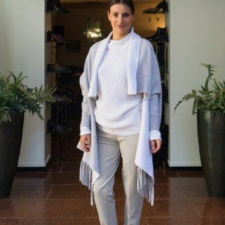 Le Tricot Perugia jas pantalon shawl Najaar herfst winter 2019-2020 hb mode