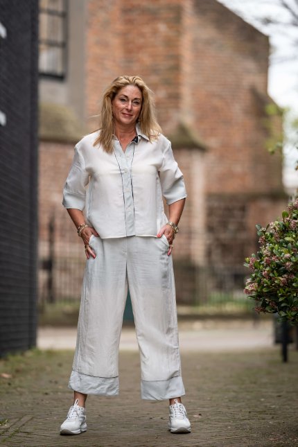 Anneclaire outfit blouse pantalon wit voorjaar lente zomer 2024_2