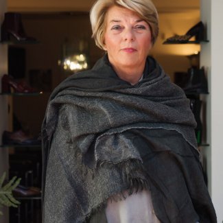 Annette Gortz blouse shawl Najaar herfst winter 2019-2020 hb mode