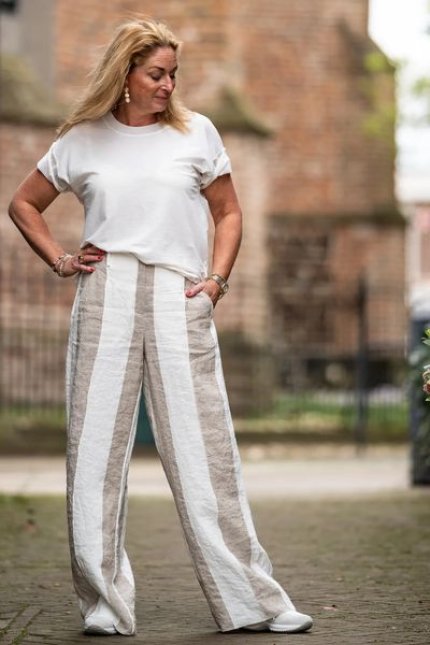 Annette Gortz casual trui pantalon wit creme voorjaar zomer lente 2024_3