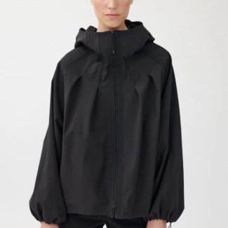 Annette Görtz jas zwart winter 2025-2026 wol HB MODE Ommen Isel1