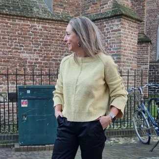 Annette Gortz pullover mais geel zomer 2023 HB MODE_2