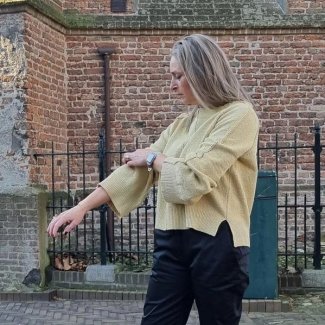 Annette Gortz pullover mais geel zomer 2023 HB MODE_3