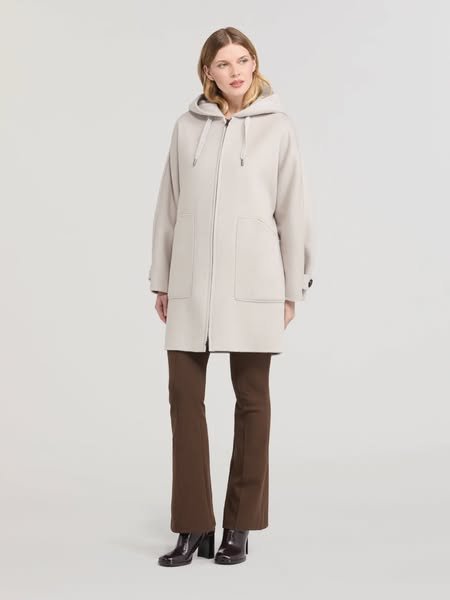 Diego M wollen jas met capouchon winter 2025 - 2026 HB MODE Ommen