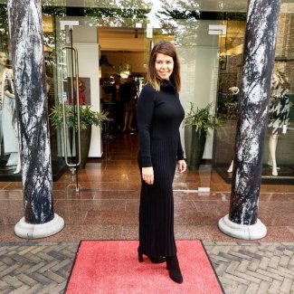 gebreide jurk van Anneclaire najaar winter 2019-2020