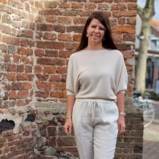 Le Tricot Perugia trui linnen pantalon zomer 2022 HB MODE_2