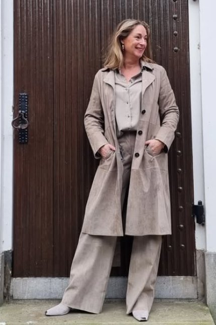 Marc Cain outfit suede zomer 2025_1