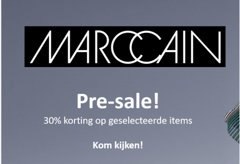 mar cain sale zomer 2020