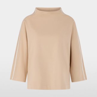 Marc Cain Sports beige trui langen mouw zomer 2026 HB MODE