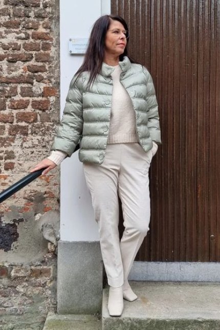 Mix Match Alpha Studio pullover Le Tricot Perugia pantalon Marc Cain jack winter 2024 2025_2