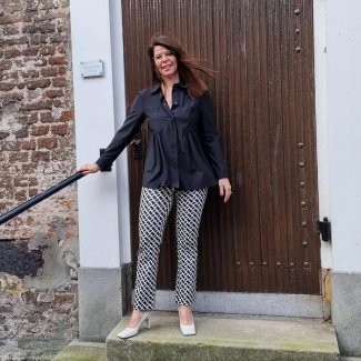 mix match marc cain blouse seductive pantalon zomer 2022