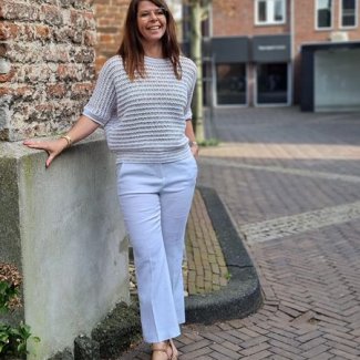 mix match Pesrico trui gebreid pantalon Seductive zomer 2022 HB MODE_2
