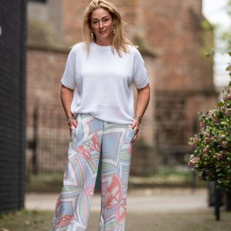 Mix Match trui pantalon gewerkt voorjaar lente zomer 2024_1