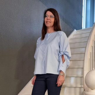 natan blouse pantalon smalle pijp zomer 2022
