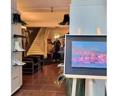 Nynke Koning expositie Kunstroute Oktober 2023 Ommen HB MODE