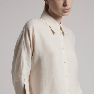Peserico blouse creme zomer 2025_1