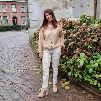 peserico blouse doorschijnend pantalon print zomer 2022_1