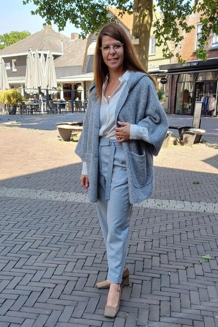 peserico jasblouse pantalon grijswinter 2022_1