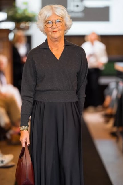 Peserico jurk jurk blauw winter 2025 2026_1