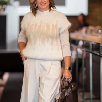 Peserico jurk outfit winter 2025 2026_1