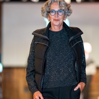 Peserico outfit met met bodywarmer Winter 2024-2025_3